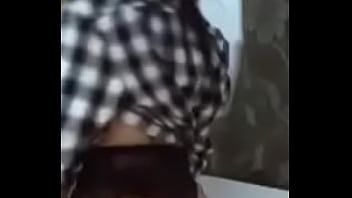 Preview 1 of Nazi War - Russian Teen Teasing Her Ass On The Balcony