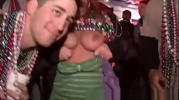 Preview 2 of Bangladeshi Prova Skndel - Guy gets a mouthful of fat tit at mardi gras