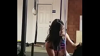 Preview 3 of Boobs Model 2018 - Workout hardcore
