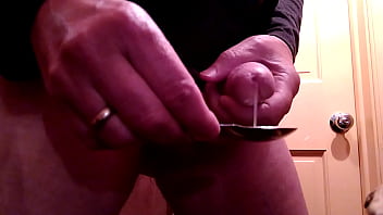Preview 2 of Sadie Arob - Jbarths eating his own cum