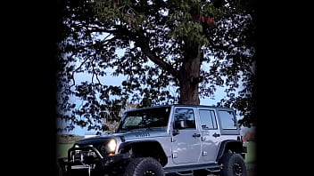 Preview 1 of Cody Banx - New blue hair and our Jeep!