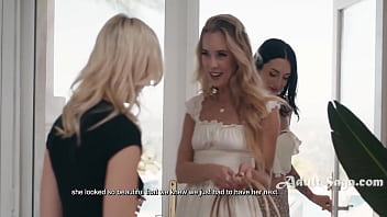 Preview 1 of Julie Cash Squirt - Feasting And Fisting Wives Of Beverly Hills - Charlotte Sins,  Millie Morgan,  Claire Roos