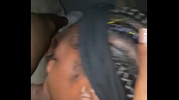 Preview 4 of Mote Bobe Xx Video - Ebony sloppy top on Moneys thick BBC