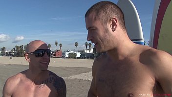 Preview 1 of Meaning Of Porn - Horny French Busty Beachgoer Anissa Kate DPed and jezzed all over her big natural tits