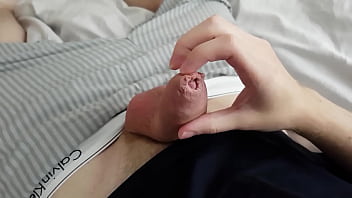 Preview 2 of Destiny Dixon Pussy Solo - Straight Swedish guy jerking his hard cock to cum