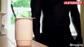 Preview 2 of Air Sexy Xxx - LETSDOEIT - #Alya Stark - Morning BBC Sex On The Kitchen With A Naughty Teasing Russian Teen
