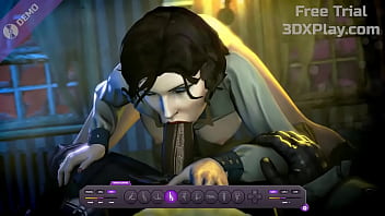 Preview 2 of Ebony 69 - BioShock Porn Elizabeth Blowjob Sucked Cock