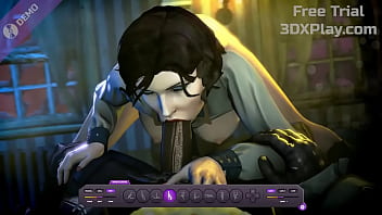 Preview 4 of Ebony 69 - BioShock Porn Elizabeth Blowjob Sucked Cock