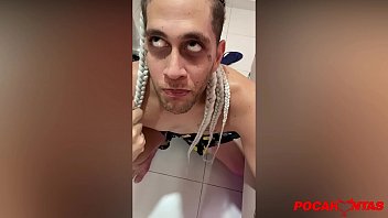 Preview 2 of Skkny Solo - Pocahontas Dando a buceta no pelo gostoso,  deixando ele gozar dentro no final!! COMPLETO NO RED!