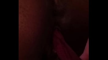 Preview 3 of Perfekt Girls Sex - Ebony Whore&#039_s Sexy Panty Stuffed Pussy