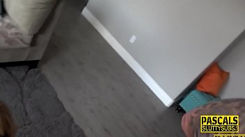 Preview 3 of Black Xxxii Wap - Mature busty submissive gets throated