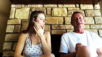 Preview 4 of Veronika Glam - Her And Her Old Man...