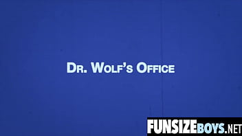 Preview 1 of Hot Inin - Tiny boy takes massive cock in doctor&#039_s office-FUNSIZEBOYS.NET
