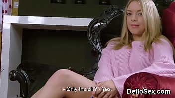 Preview 4 of Fackmom Sex - Unmistakable sweetie rubs spread vagina until she is getting off