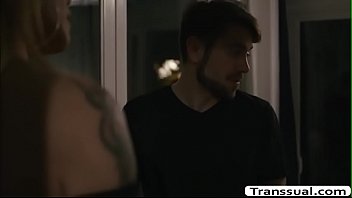 Preview 1 of Penis Girl Xxx - TS Eva loves the way Stepson fucks her ass