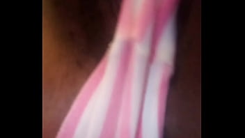 Preview 2 of Facesitting On Tied Up Guy - Mi nueva amante se toca en la cama para mi y me env&iacute_a video por WhatsApp