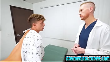 Preview 1 of Hard Lesbian Punish In Three - Damn Doctor your Cock is just To huge-GayMedicalTapes.com