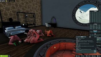 Preview 3 of Kpbmlfkim - 3dxchat | LoliVix en una org&iacute_a con varias mujeres &quot_le regalamos el orto a un afortunado&quot_ | noche 29: 4 chicos y 1 chica | 1ra parte