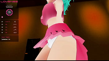Preview 4 of Xux Video Ma - Hentai Cam Girl Gets Pleasured By Chat Controlled Vibrator