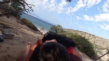 Preview 4 of Penny Rex - One of the best blowjob and fuck from my life,  this girl makes me feel in heaven on this public beach