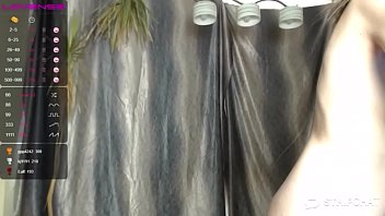 Preview 3 of Ghar Aye Mehman Ki Chudai - Russian camgirl with big tits fingers her tight asshole