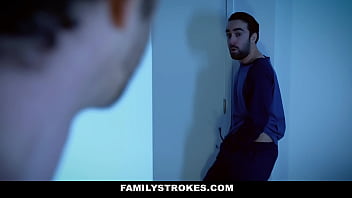 Preview 1 of Free Sex Club - Hot MILF stepmom fucked by stepson next to s. stepdad