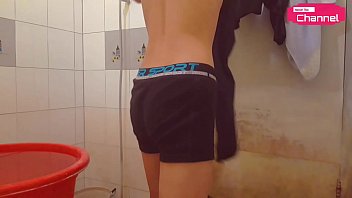 Preview 2 of Diapered Slut - [Hansel Thio Channel] I Will Be Your Talent Brazzers - Neighbour&#039_s Bath Masturbation Part 1