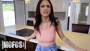 Preview 1 of Desi Chut 420 - Naughty Latina (Melody Foxx) Sucks Her neighbours Cock And Let Him Fuck Her Wet Pussy - MOFOS