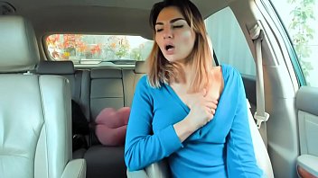 Preview 1 of Lexi Marie Porn - Quiet Teen Stuck In Her Car...