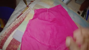 Preview 2 of Lori Cum On My Fake Tits - Cum milk on Desi blouse (comments please )