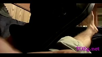 Preview 4 of Gay Asslick Massage - Perverted foot fetish homo xxx