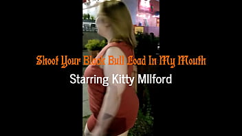 Preview 1 of Sister Catches Gay Brother - Kitty Milford stars in &quot_Shoot Your Big Black Bull Load Into My Mouth&quot_