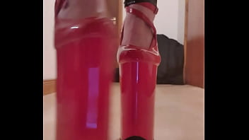 Preview 2 of Hot Money Japan - Strutting in my 10in pleaser Heels