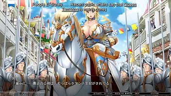 Preview 1 of Reagan Foxx Hand Job - Busty princess hypnosis visual novel 2