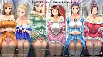Preview 2 of Porn Eugene Orgasms Massage - Busty princess hypnosis visual novel 7