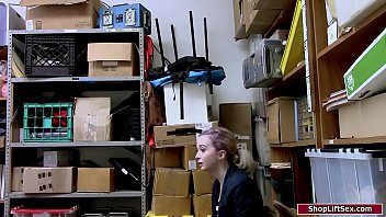 Preview 1 of Indian Kamukta - 19yo blonde sucking cock to avoid jail