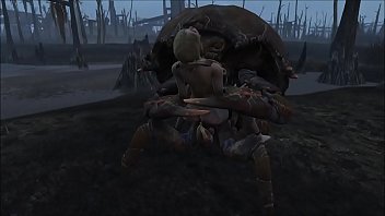 Preview 4 of Se Despiertan Con El Pene Dentro - Fallout 4 Mirelurk