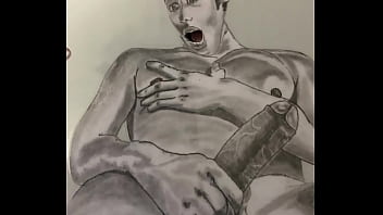 Preview 3 of Dogy Amazing - Big Uncut Dick Art In Motion