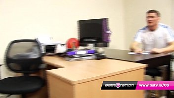 Preview 1 of Wax Threesome - Blonde UK cam girl ends up fucking the producer