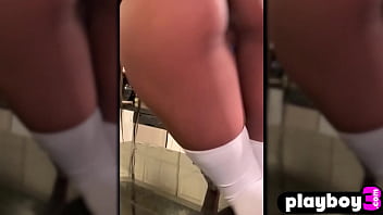 Preview 2 of First Time Anal Annika - After sexy black MILF babe Misty Stone made shake she played with her wet pussy