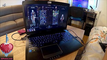 Preview 4 of Franceska Jame - Gamer girlfriend plays Baldur&#039_s Gate 3 while getting fucked,  loses gold and companions lol