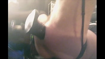 Preview 2 of Hoy Daddy - GIANT BLACK DILDO