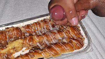 Preview 4 of Hifi Hot Xxxxx - What a great time today fucking my big Bear Claw pastry before I frosted it with my cock cream and ate it. Yum.