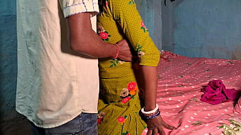 Preview 1 of Bf Gf Sex Video - Desi sexy wife hard fuck pussy and fucked her saree