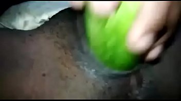 Preview 2 of Famous Guy Forced Fan - Jenny masturbates with cucumber