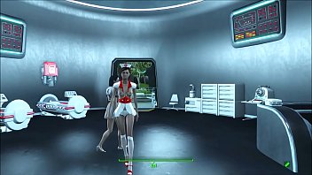 Preview 2 of Incesto Entre - Fallout 4 Fashion Hot Nurse