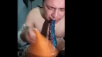 Preview 4 of Romen Dengan Ibu - Sesi&oacute_n dura BDSM garganta profunda