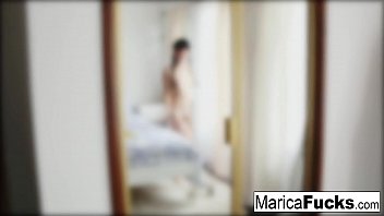 Preview 1 of Arab Godcom - Marica dresses up and fingers her pussy