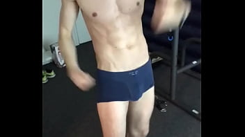 Preview 2 of Janda Niza - Muscle Twink Flexing Hard Muscles