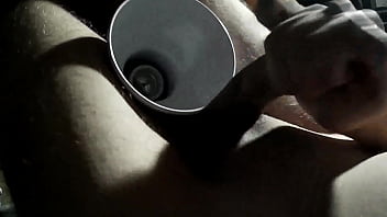 Preview 4 of Belly Dance Mom - Dumb vintage Guy fucks a lamp for some reason